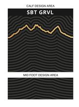 Load image into Gallery viewer, Point 6 Merino Sock: Course Elevation Edition